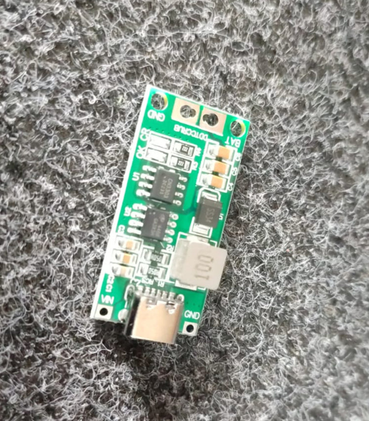 3S 1A 12.6V BOOST 18650 POLYMER LI-ION USB C ETD11496