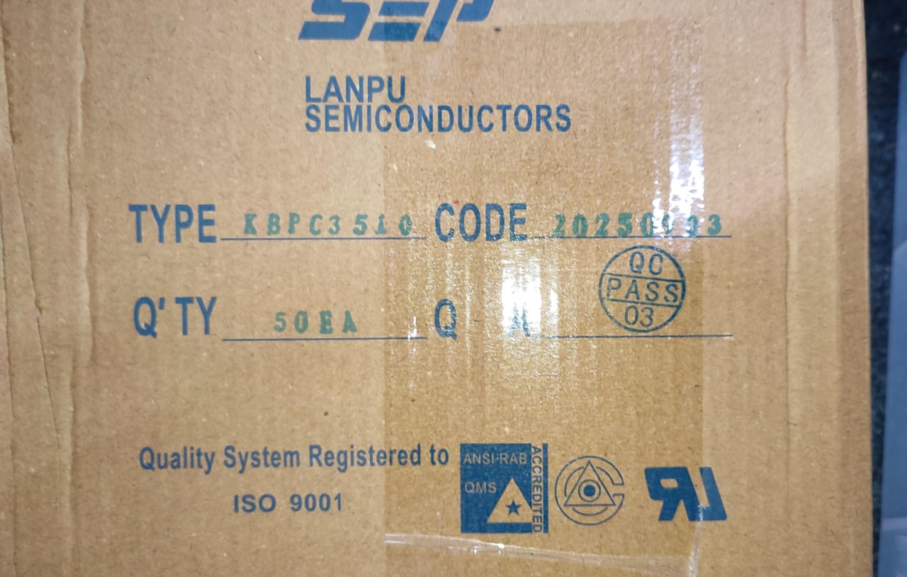 KBPC3510 SEP 35A 1000V BRIDGE RECTIFIER diode 3510 ET7686