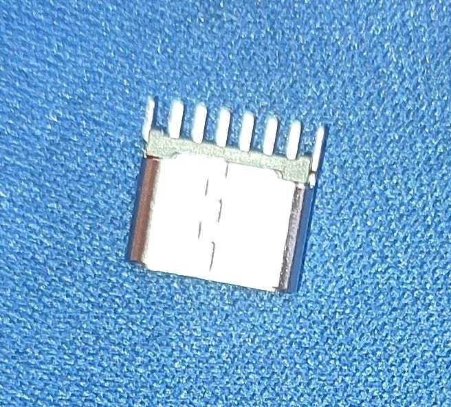 USB C type Female Vertical mount 6pin 061N-4BZV33-W2 ETA2683