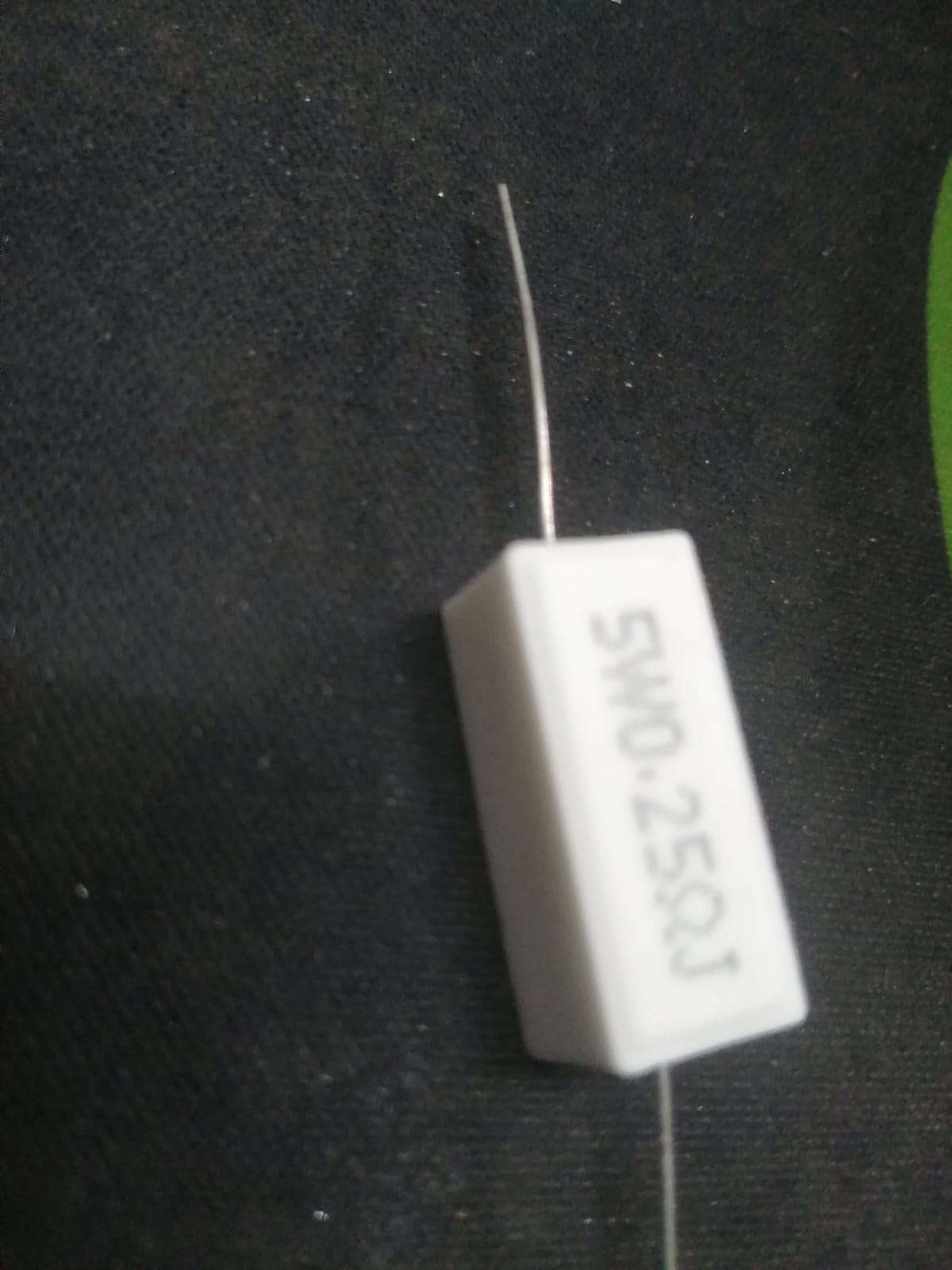 0.25 ohm 5W WIRE WOUND RESISTOR 5W0.25j horizontal ETA11250