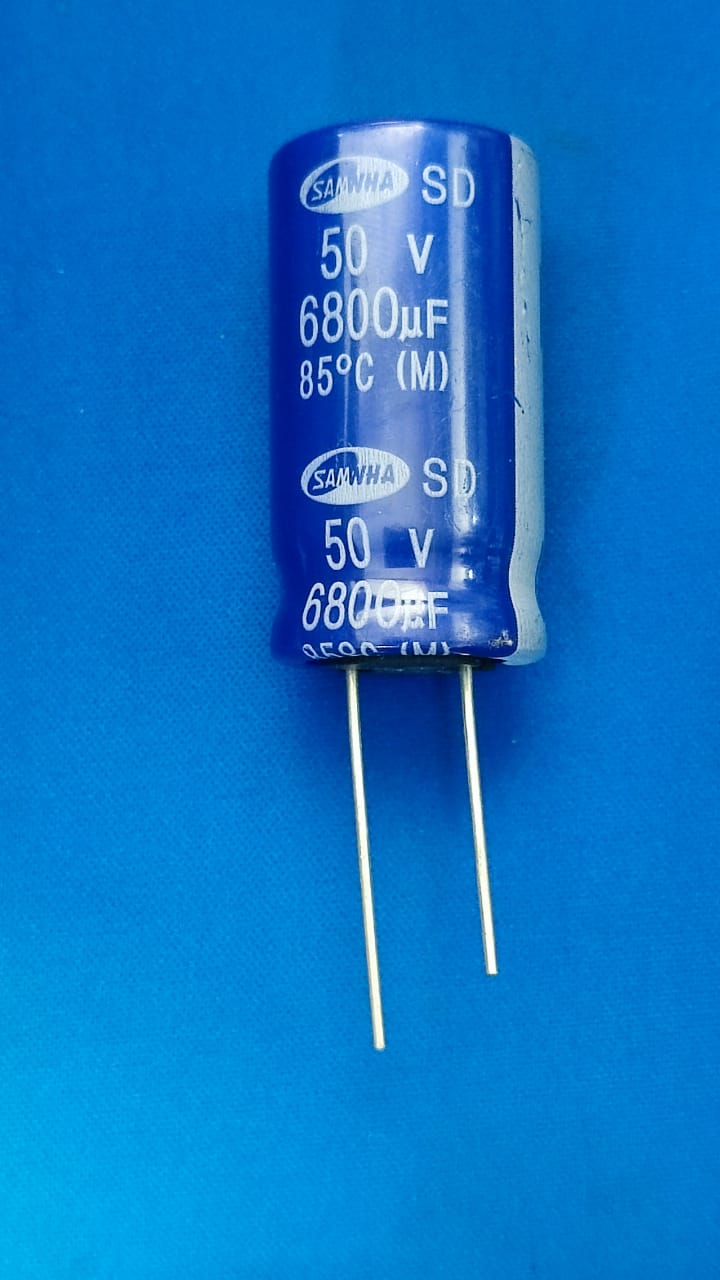6800uF 50V SAMWHA Electrolytic Capacitor ETA2250