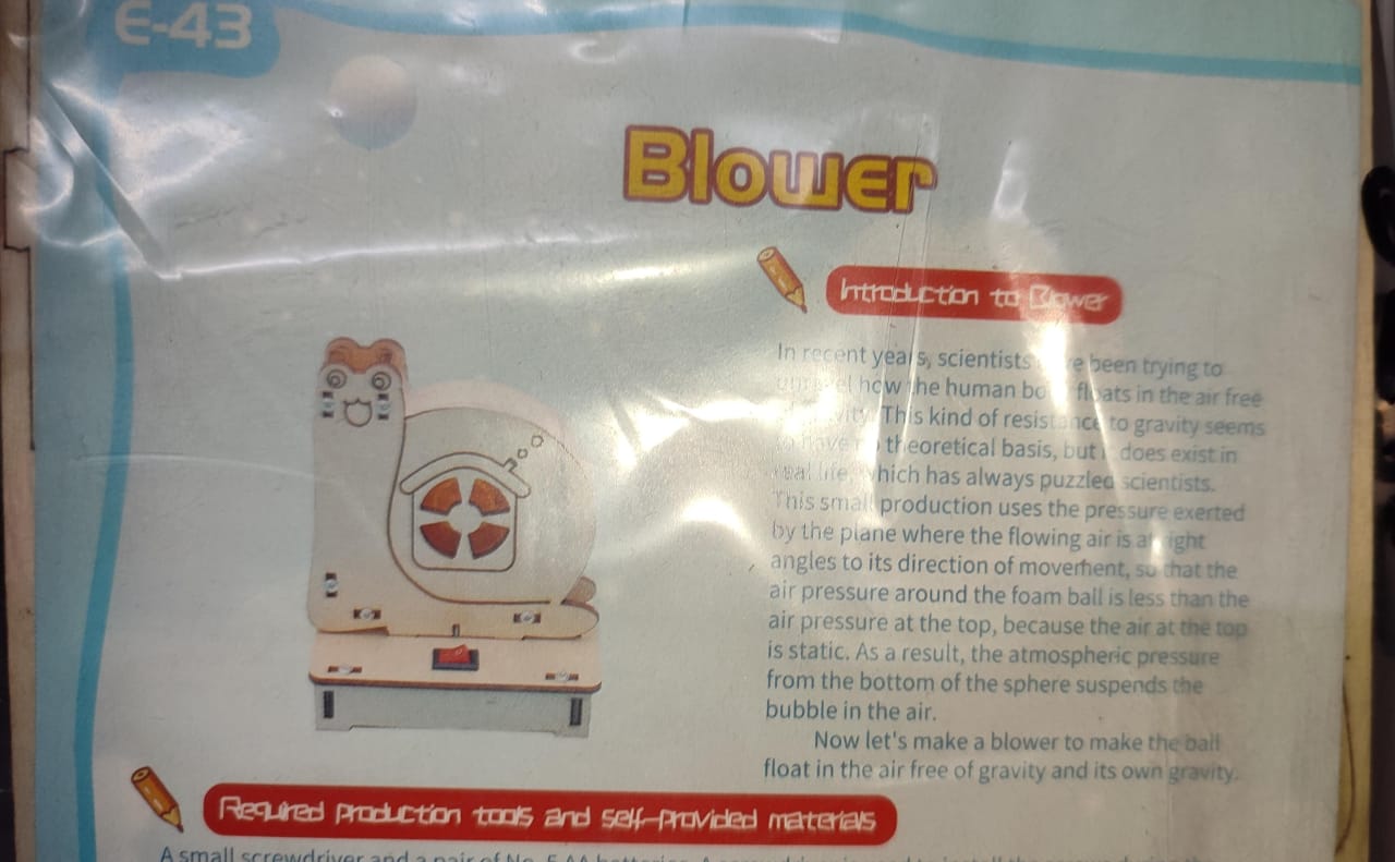 BLOWER STEM KIT ETD11197