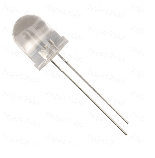 RED 10MM LED CLEAR TRANSPARENT ET7231