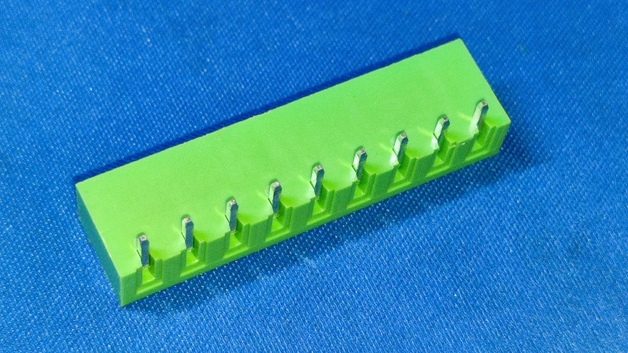 XY2500 9pin 5.08mm pitch Right Angle male Side Closed Terminal Connector 9 PIN XINYA 9P ETD11162