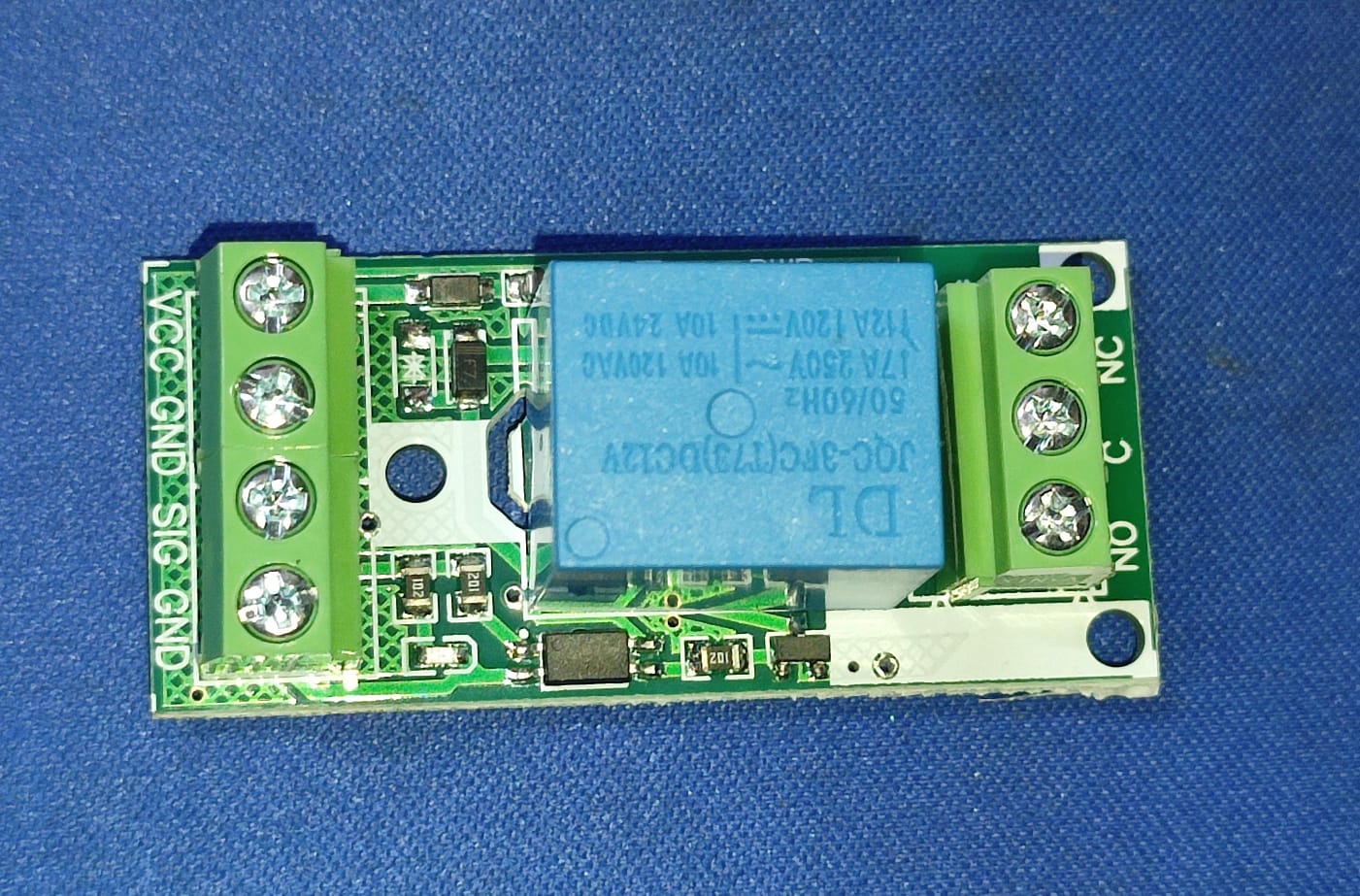 12V 7A RELAY MODULE 1 CHANNEL WITH OPTO COUPLER 1CH ETD11374