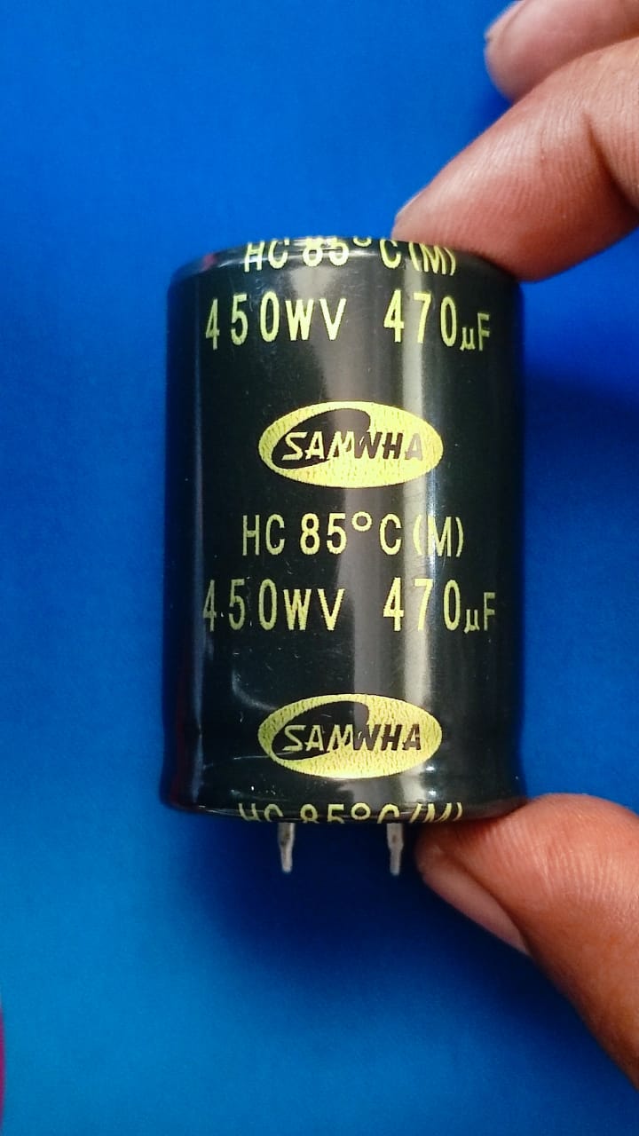 470uF 450V SAMWHA Electrolytic Capacitor CAN Type ETA2249
