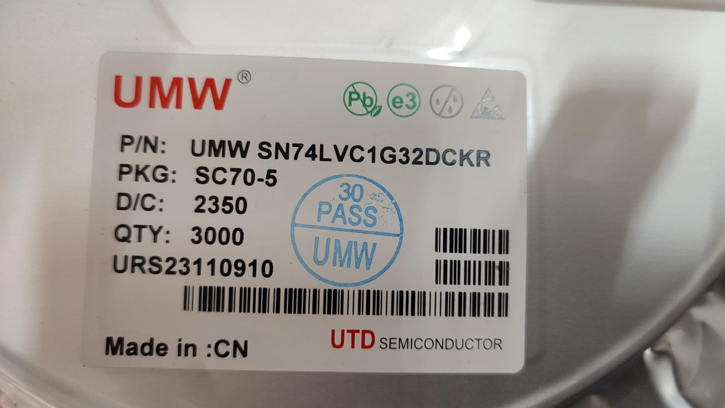 SN74LVC1G32DCKR UMW SC70-5 SMD 7432 OR GATE ET7679