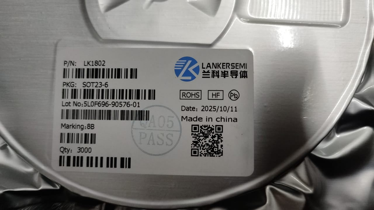 LK1802 8B LANKE SOT-23-6 SMD Dual channel Darlington Transistor ET7805