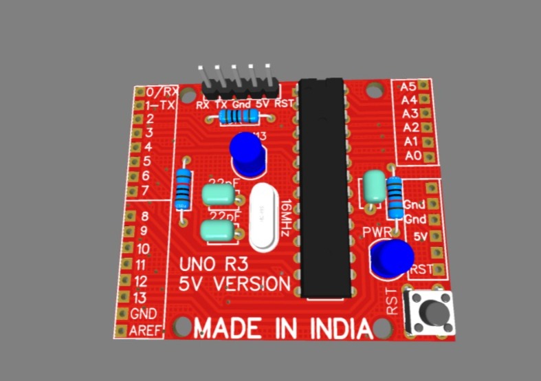 ARDUINOSHIELD uno BREAKOUT BOARD PCB 5V SHIELD TYPE ET5003