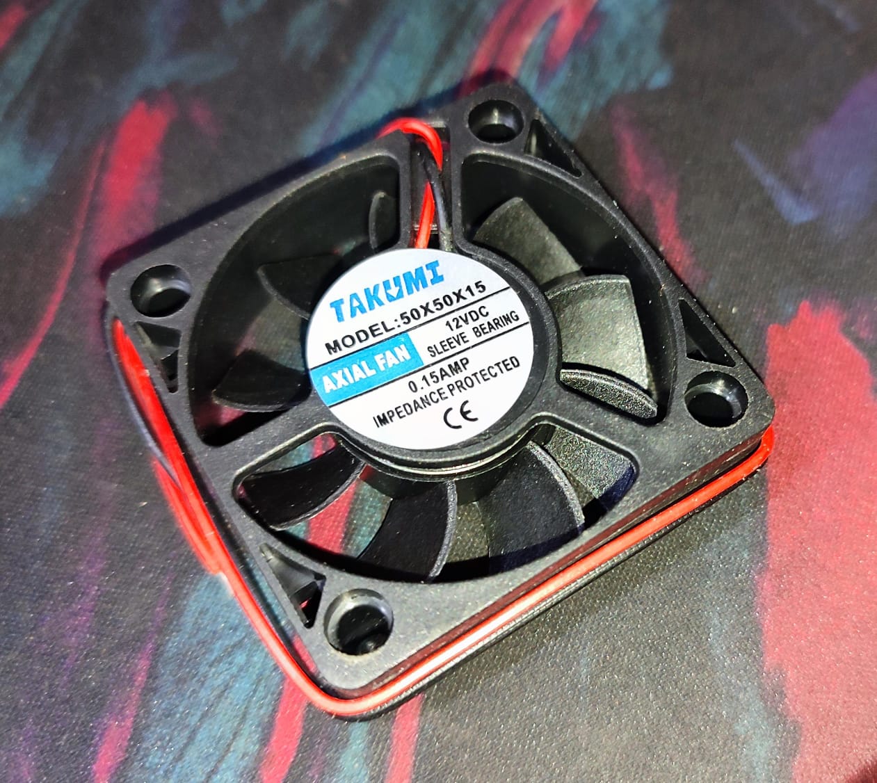 12V 2 INCH Cooling Fan TAKUMI 50x50x15mm 0.15A ET6087