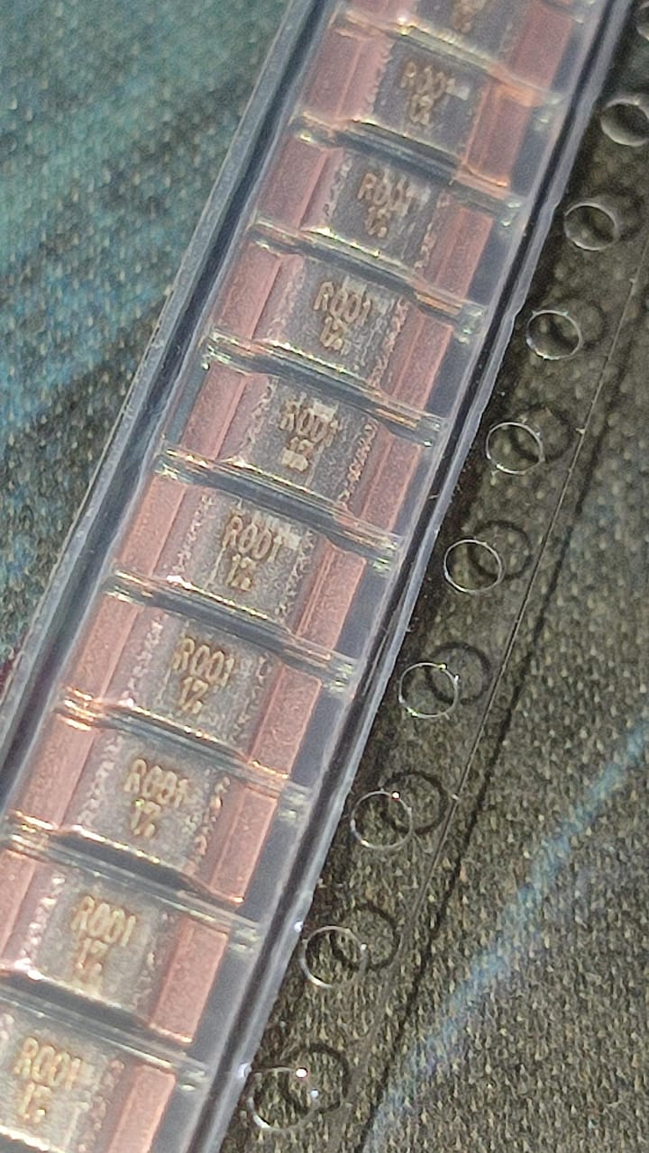 R001 1milli ohm 5W SMD ASR-M-3-1F 2512 Yezhan Shunt 1% current sense Resistor ETA2583