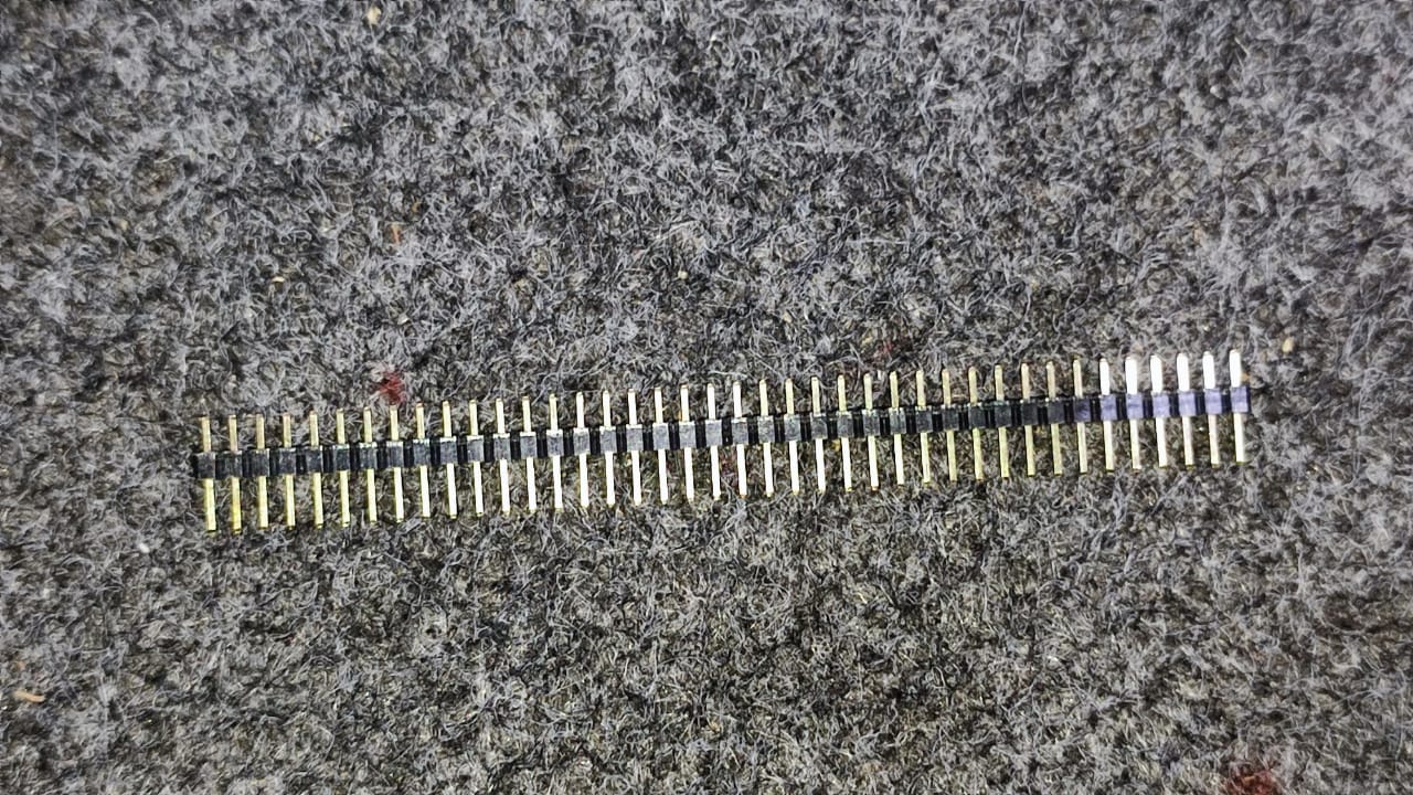 40 Pin Straight Male Header 2mm PITCH Single Row ET8426