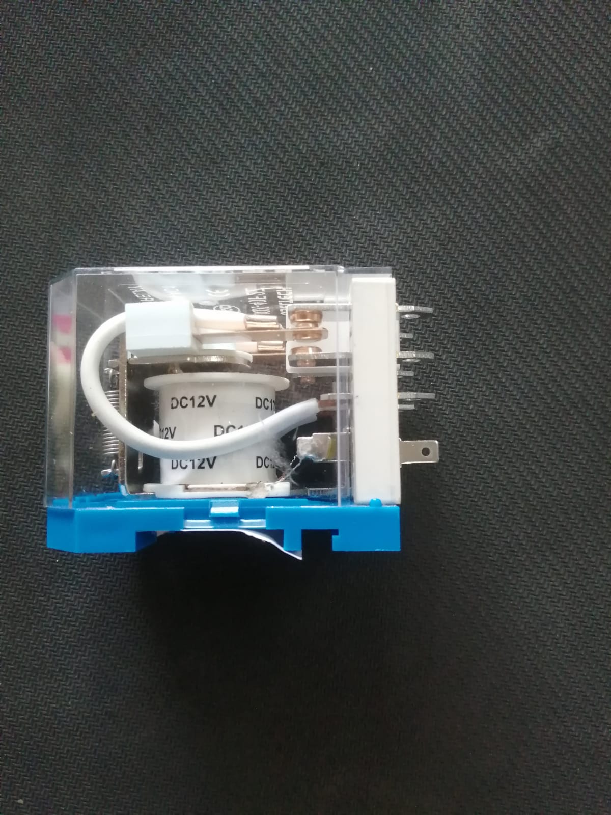 JQX-40F 2Z Oseltech 12V DC 40A 8Leg Power RELAY Glass Type H6612