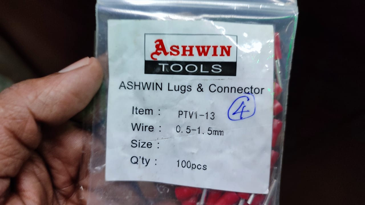 PTV1-13 Red Insulated Needle Type Terminals ETB8880