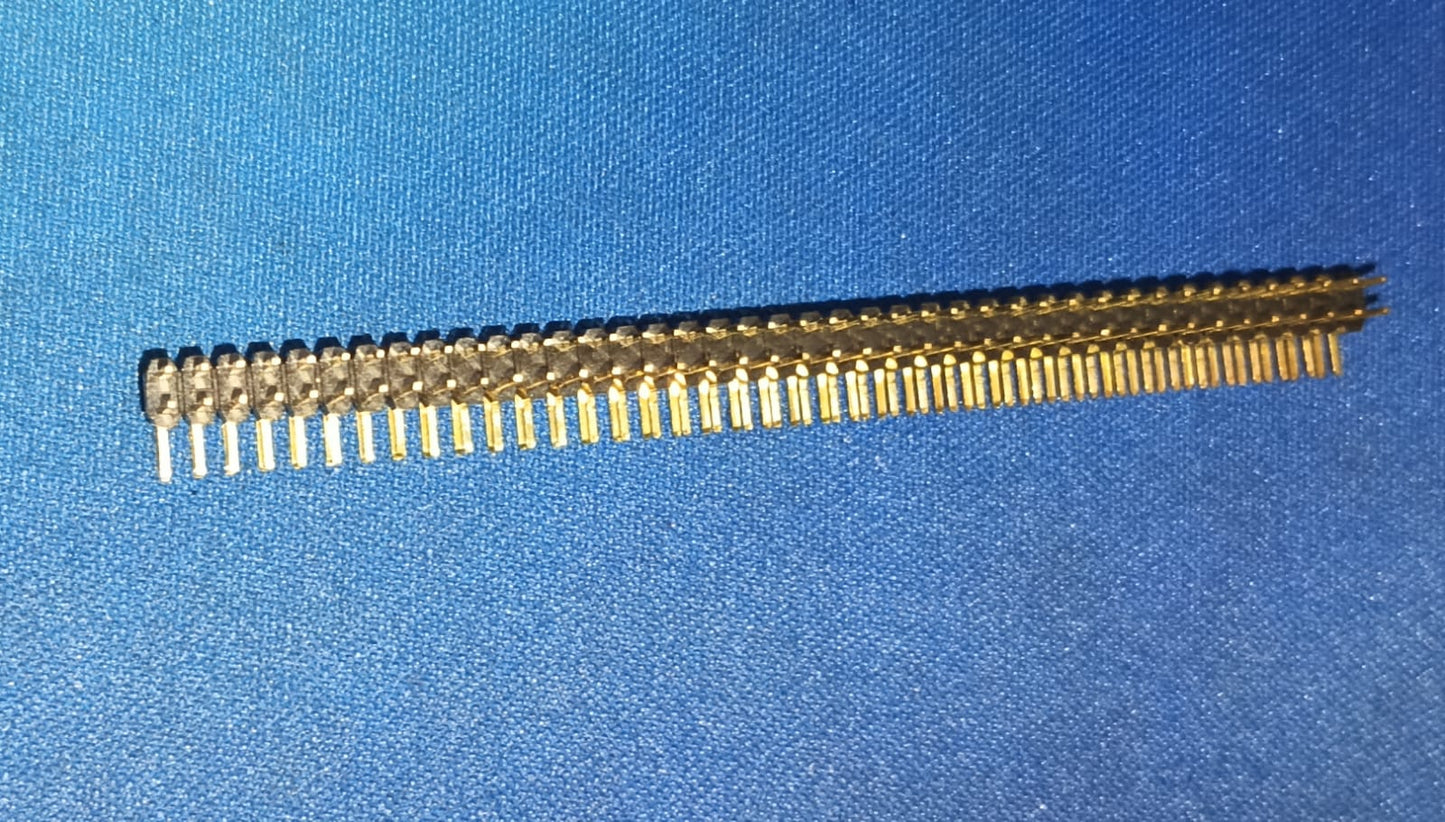 80 pin 2X40mm 2mm Pitch Male Header Right Angle 80p ETE9882