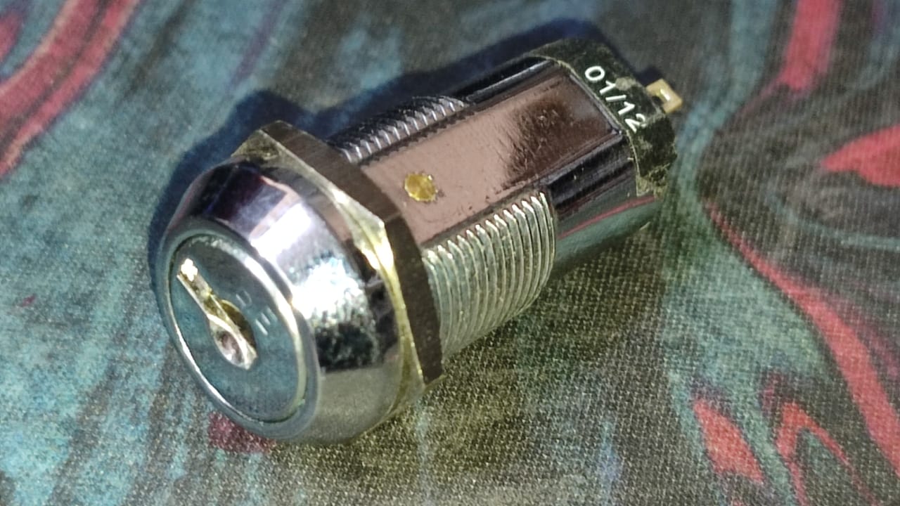 KLS-5 ELCOM Key Switch lock 3A 250V AC ETD11155