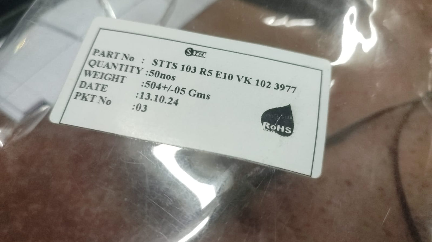 NTC 10K Ohm with STEEL CAP & 80 TO 100CM wire Thermistor temperature sensor ETD11498