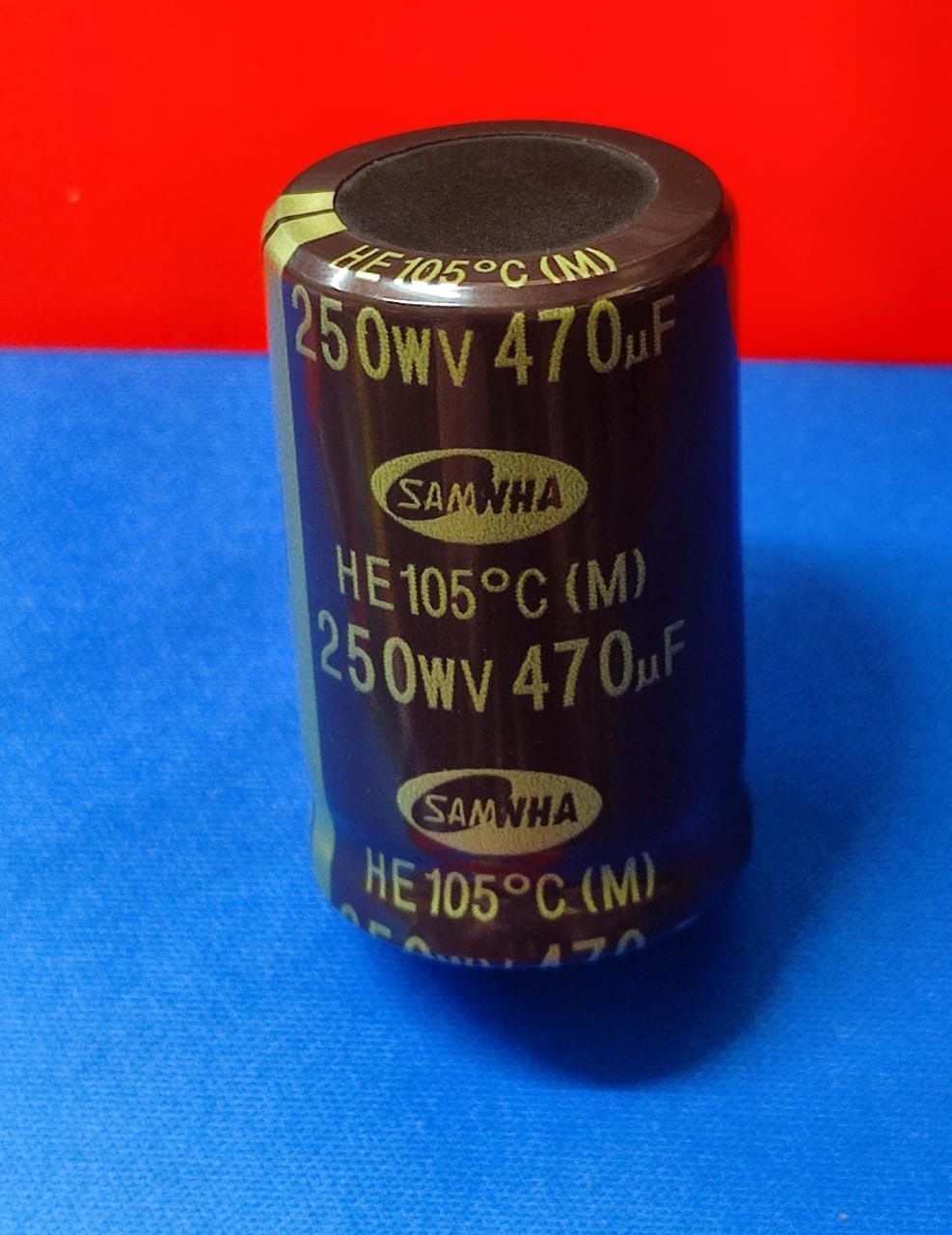 470uF 250V SAMWHA Electrolytic Capacitor CAN Type ETA2248