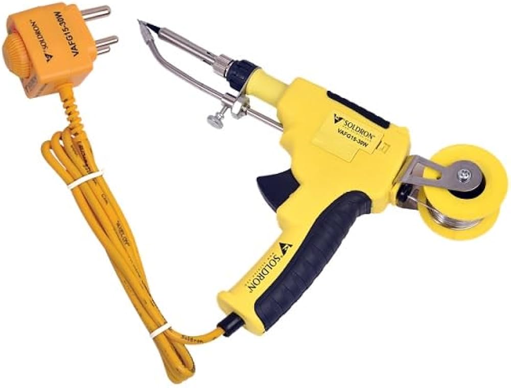 SOLDRON VAFG15-30 30W Variable Wattage Feeder AC Powered Soldering Gun ETD10970