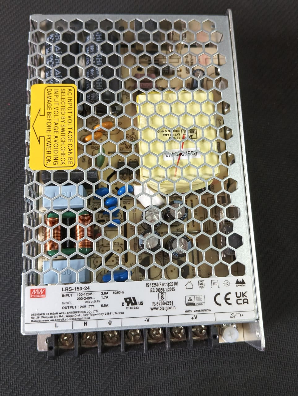 LRS-150-24 MEAN WELL 24V 150W AC DC Converters SMPS ETD11209