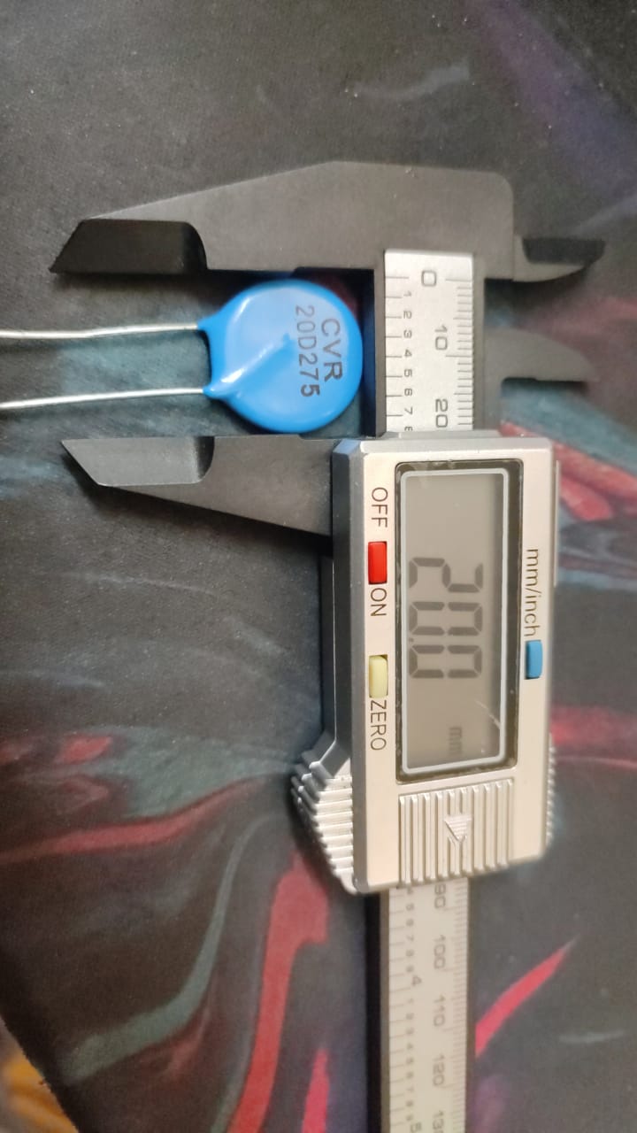 20D275 MOV 275V 20MM DIA ET10453