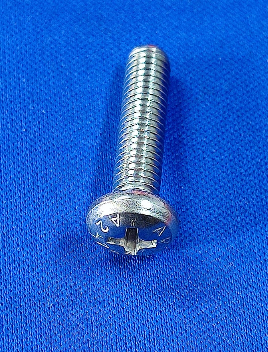 M5x20mm bolt pan head STAR SS stainless steel ETH6584