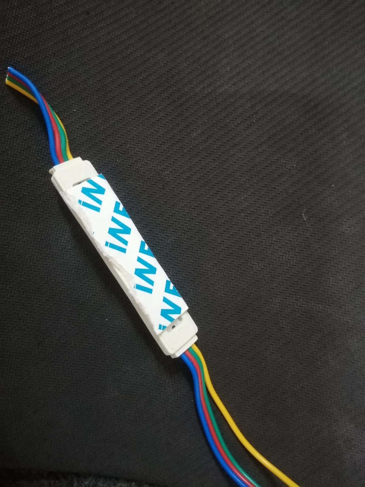 3 LED RGB 12V Waterproof IP67 1.5W 5050 75x15MM ET7164