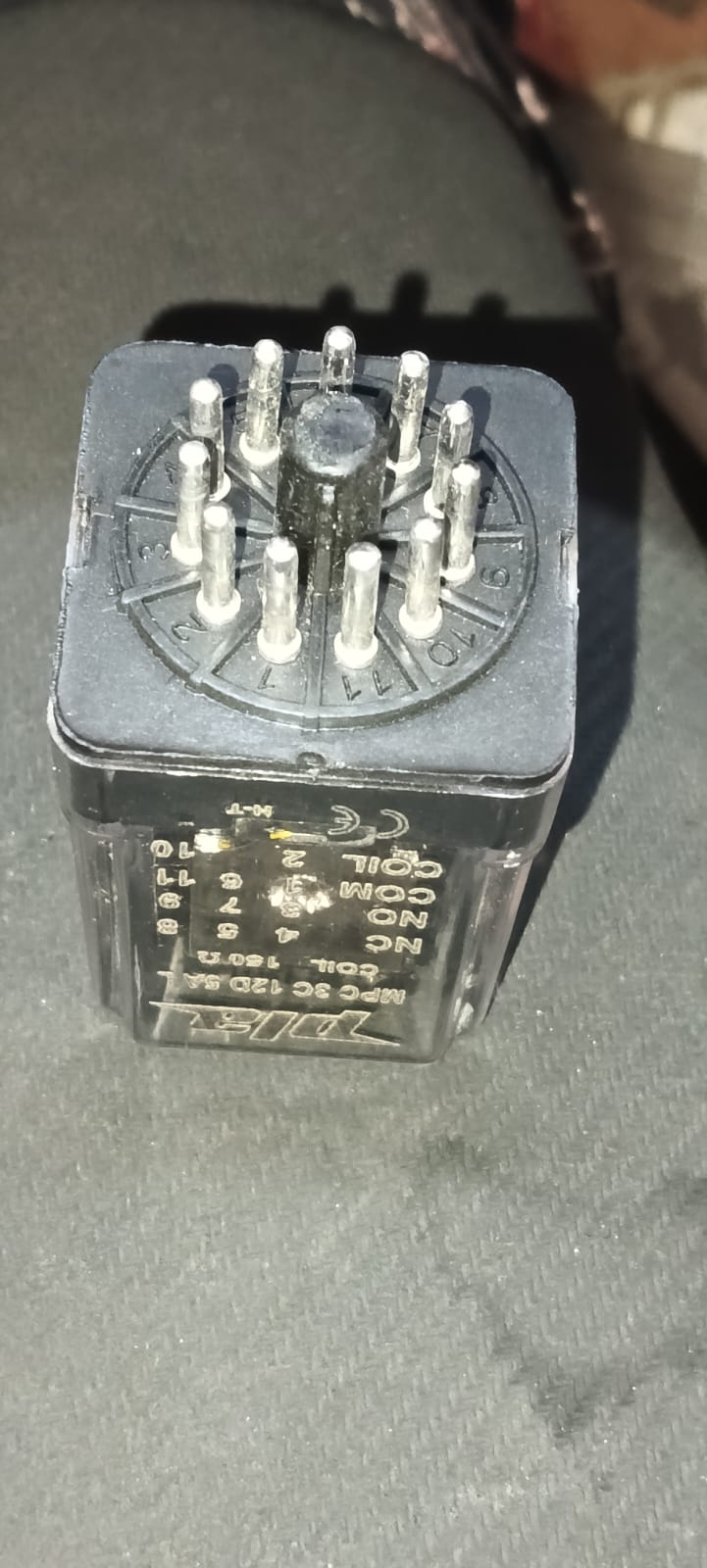 MPC 3C 12D 5A L 12V 5A Relay 11 PIN PLA 3PDT ETE9930