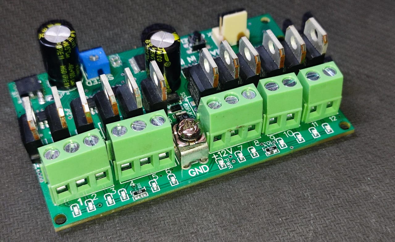 12 Channel 50A 7-15V DC DC Design Chaser ETH6609