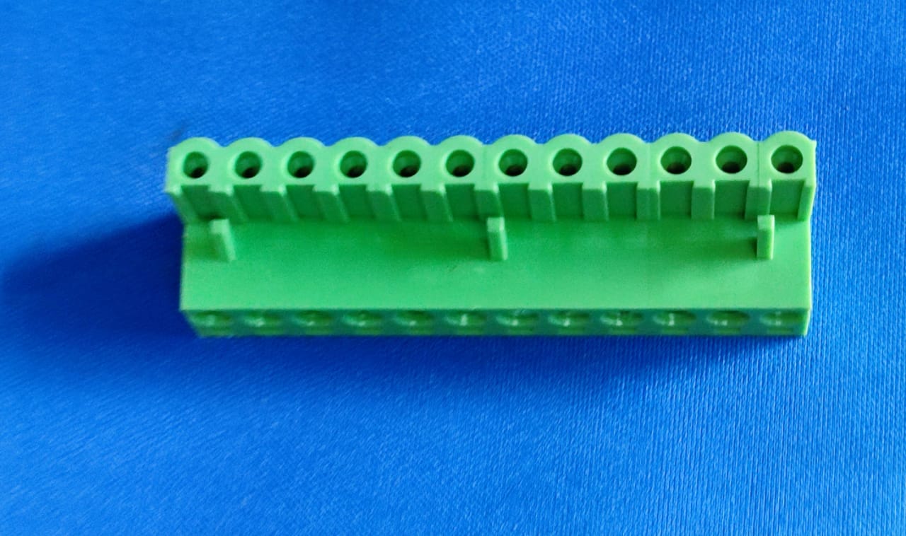 XY2500 12Pin Female Right Angle Terminal Block Connectors 5.08mm pitch 15A XINYA ET8862