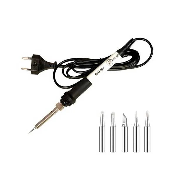 Soldering Iron 60W TEMPERATURE ADJUSTABLE WITH BIT KIT ET8659