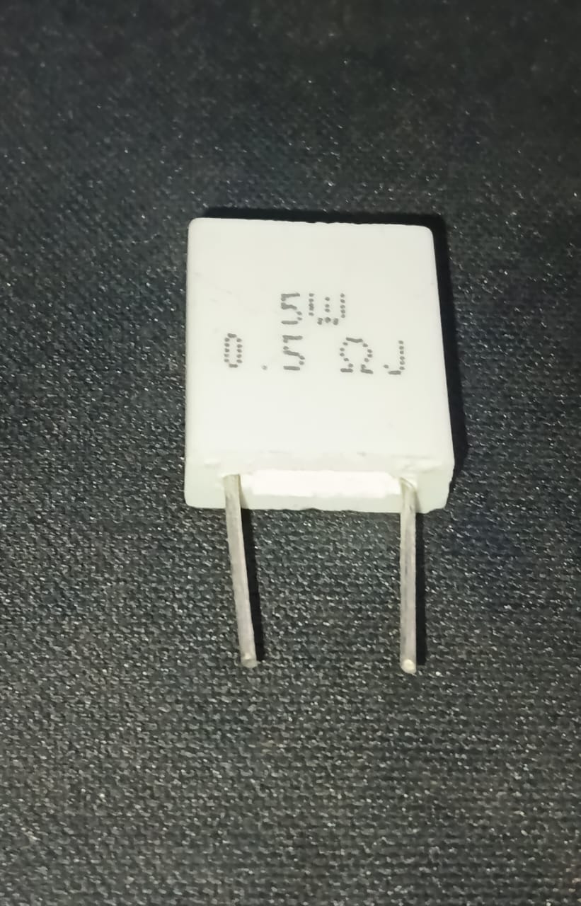 0.5 ohm 5W RESISTOR Vertical R5J 500 milli ohm ETD11233