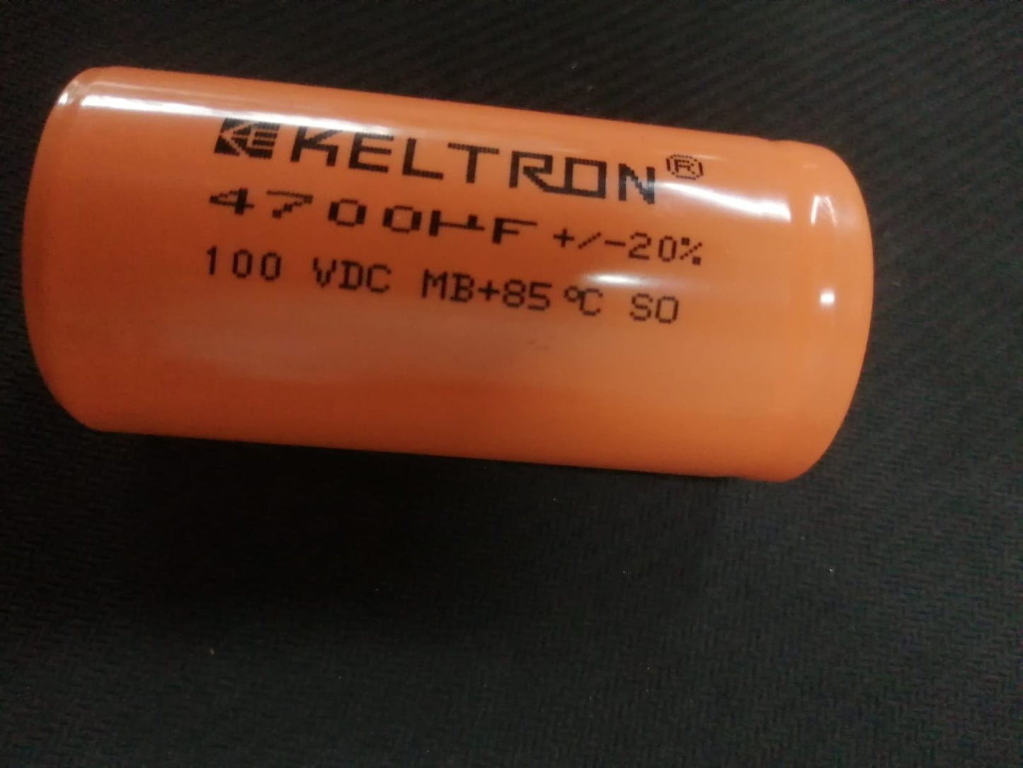 4700uf 100VDC KELTRON can type Electrolytic Capacitor85c ET6629