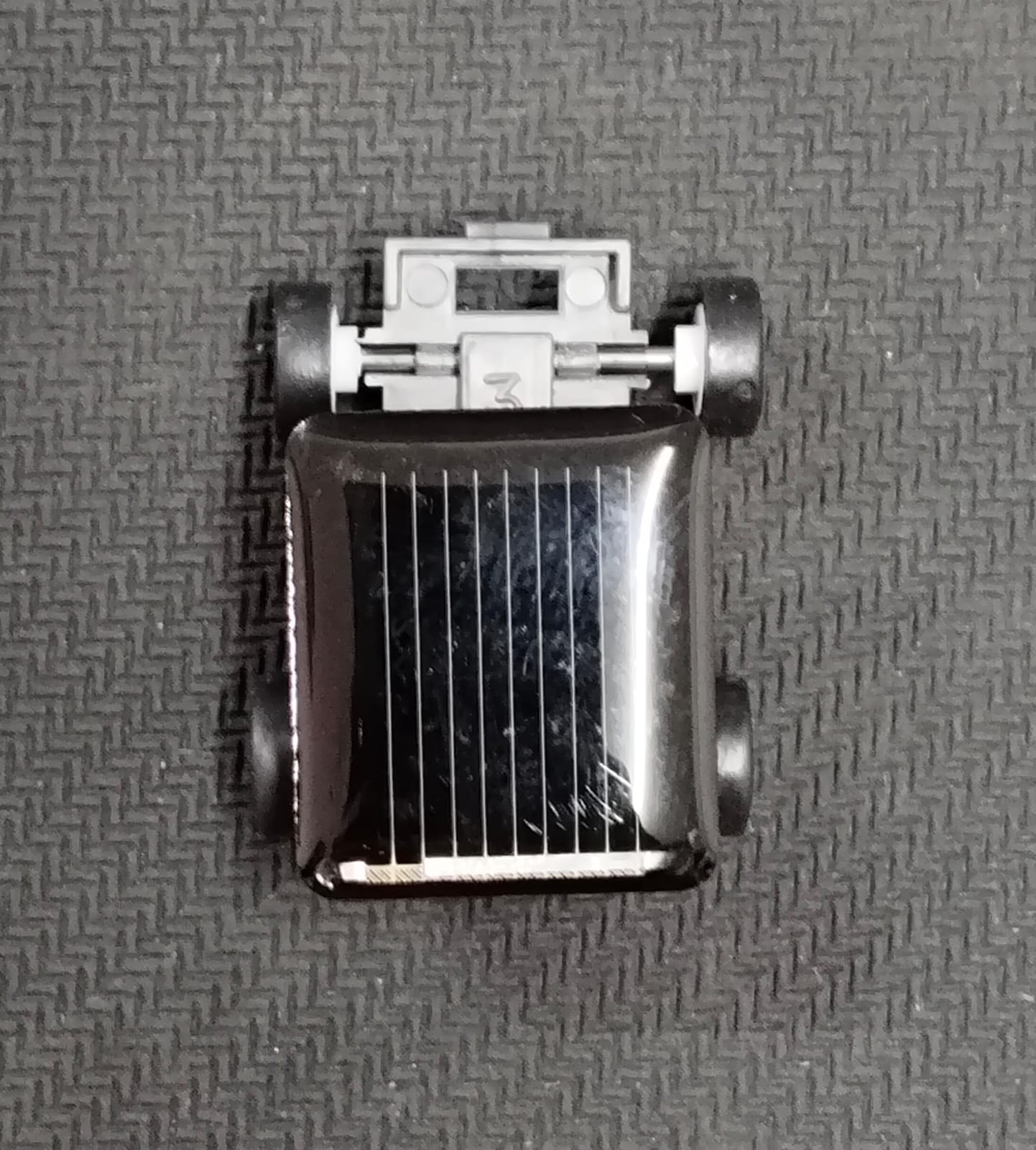 DIY Mini Solar Car Kit 4 Wheel Drive Green Chassis ET6542