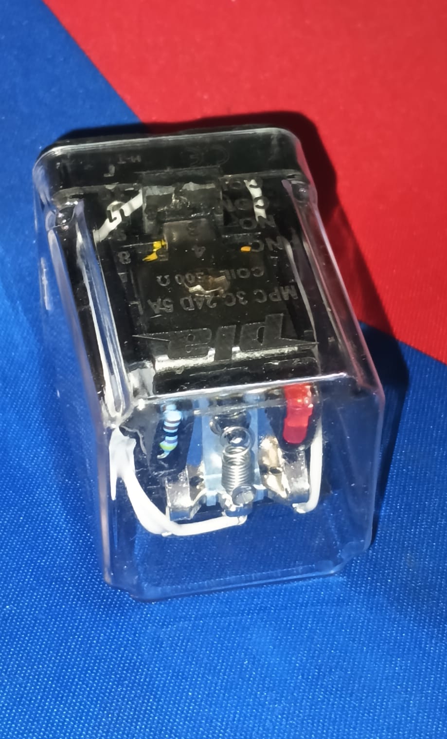 MPC 3C 24D 5A L 24V 5A Relay 11 PIN PLA 3PDT ETE9929