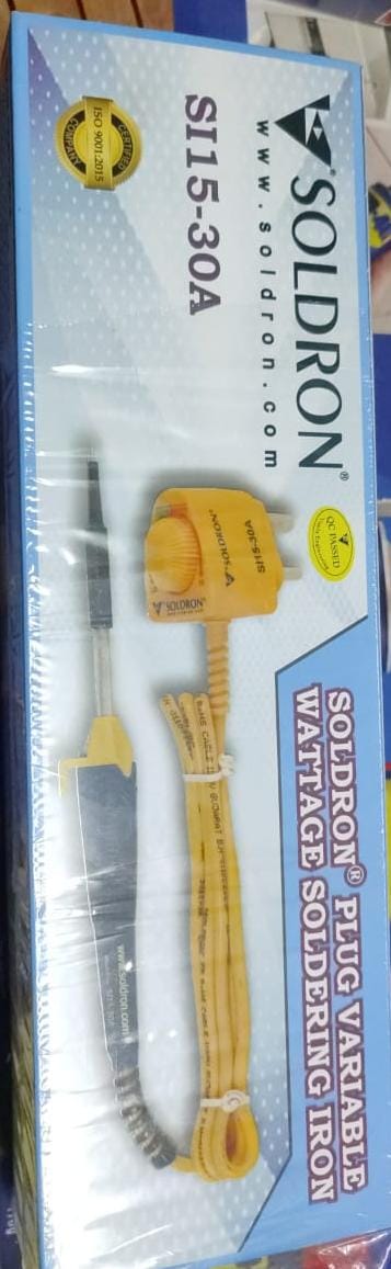 SOLDRON SI15-30A 230V Plug Variable Wattage Soldering Iron SOLDRON ET10969