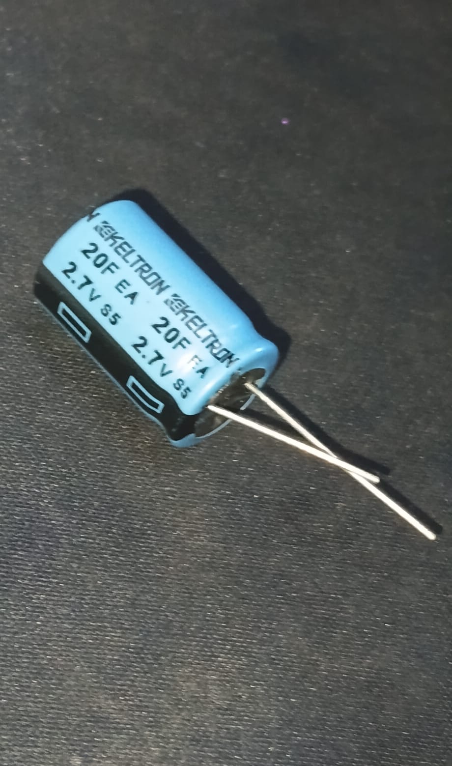 20F 2.7V KELTRON Super Capacitor Ultra Farad ETH6925