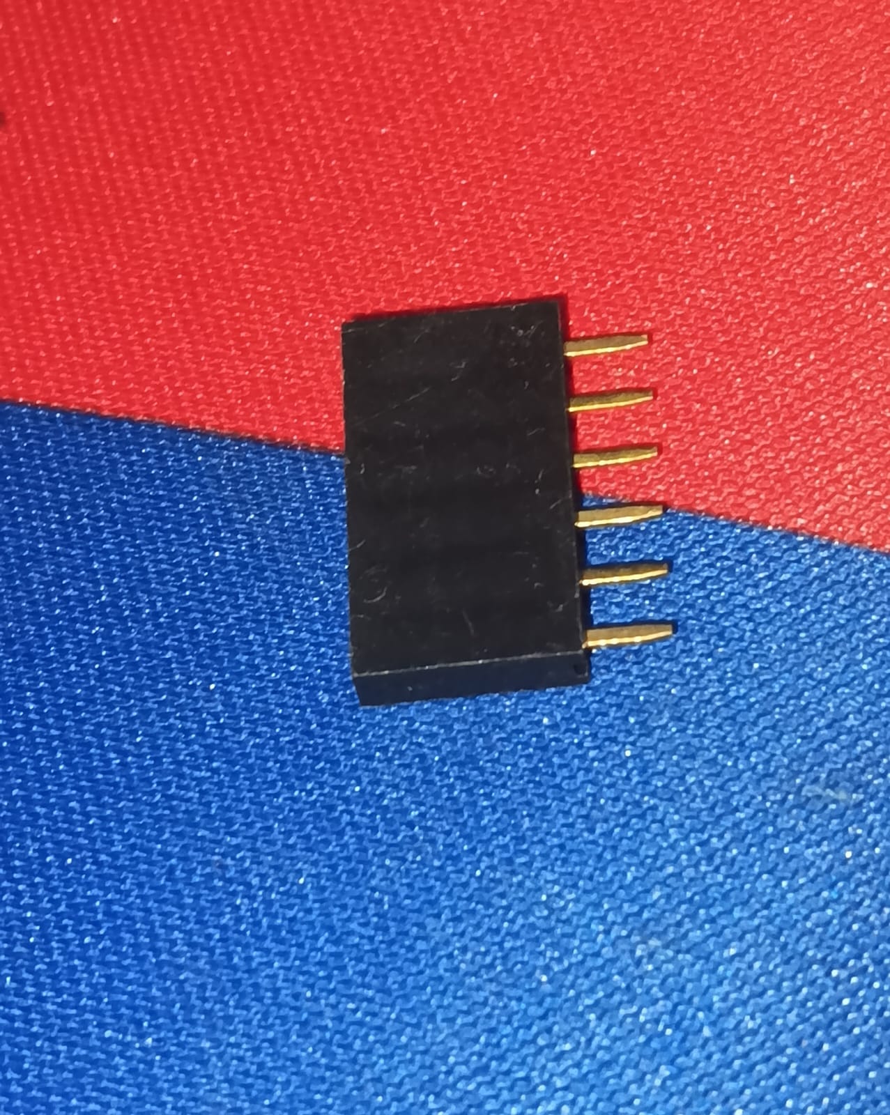 6 Pin 2.54mm Female Header flow solder 1x6 straight bergstrip 6pin ETE9916