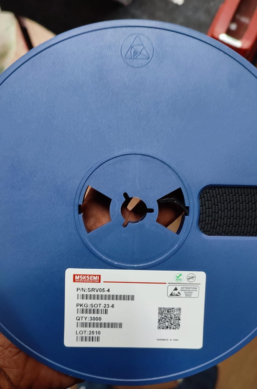 SRV05-4 SOT-23-6 MSKSEMI ESD V05 5V and Surge Protection TVS diode ARRAY A2050