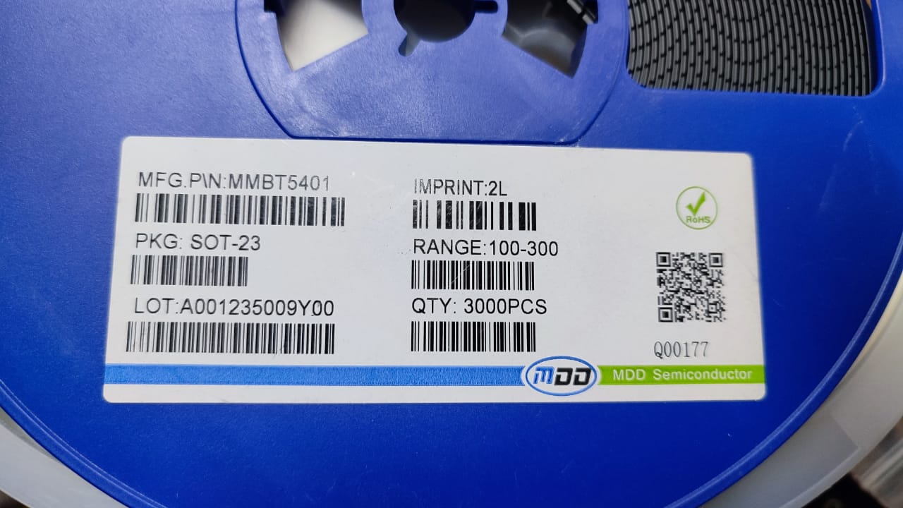 MMBT5401 SOT23 MDD 2L SMD PNP Transistor 2N5401 5401 ETA1051