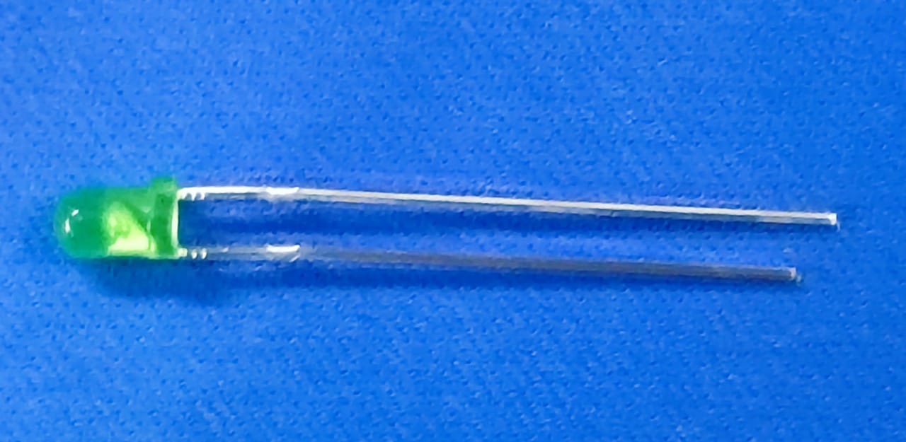 GREEN 3mm LED DIFFUSED ET7011