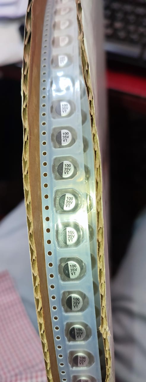 100UF 35V JWCO SMD CAPACITOR ELECTROLYTIC 6.3x7.7MM ETA1834