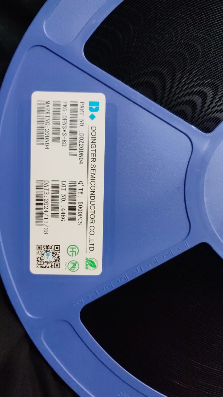 DOZ20DN04 DFN-8D(3x3) DOINGTER 40V 20A dual N-Channel MOSFET ETA2560