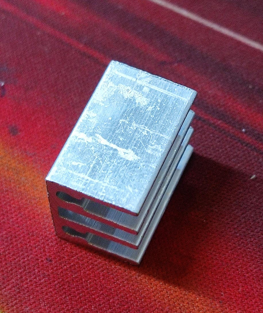 HS49 Heat sink 16x20x13mm Aluminum 4 Fins TO220 ET8086