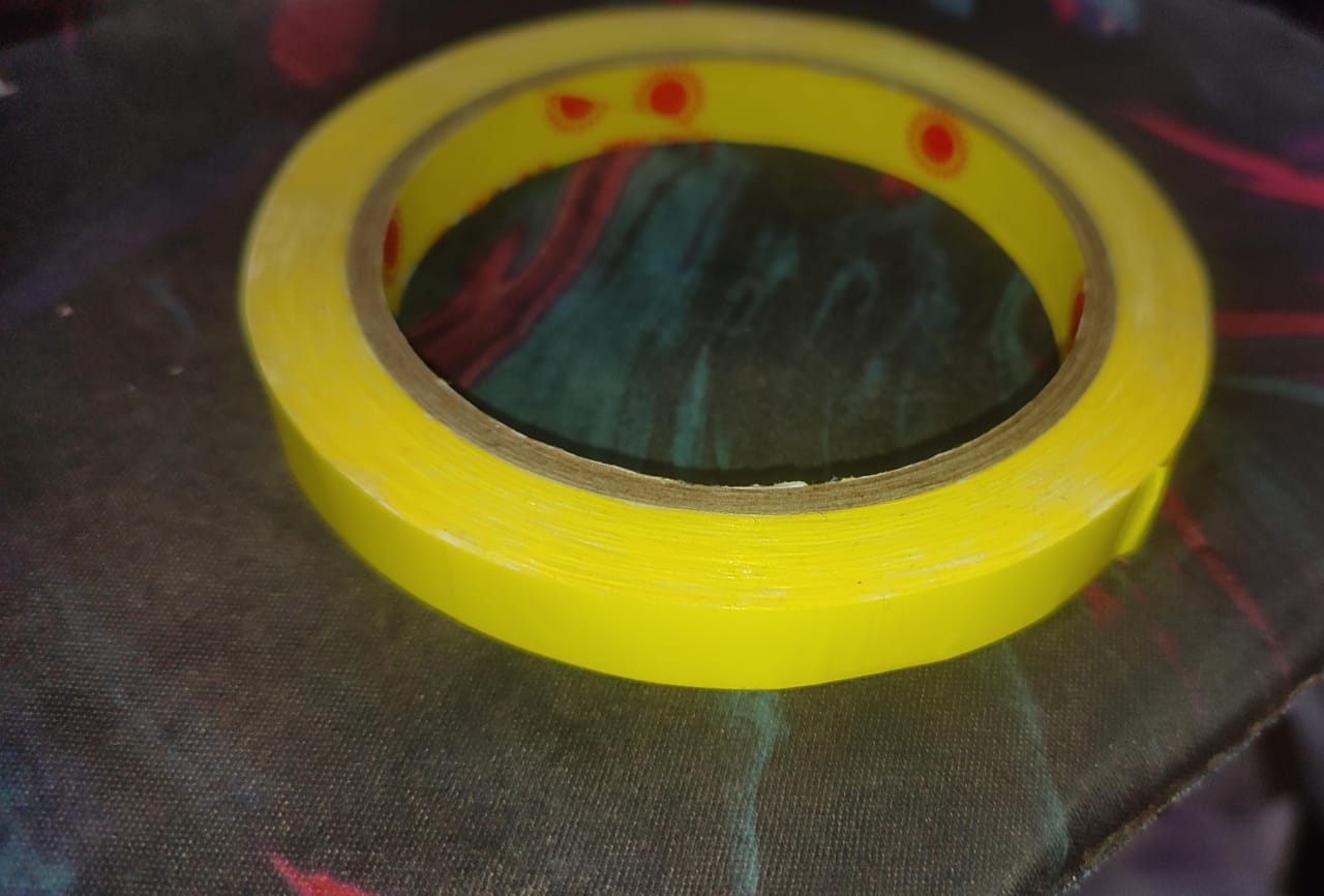 Yellow polyester Tape 0.5 INCH WIDTH Adhesive Insulation Mylar for Transformer ET10291