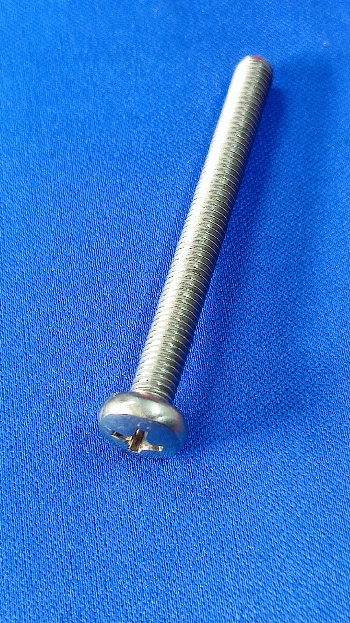 M5x50mm bolt pan head STAR SS stainless steel ETH6588