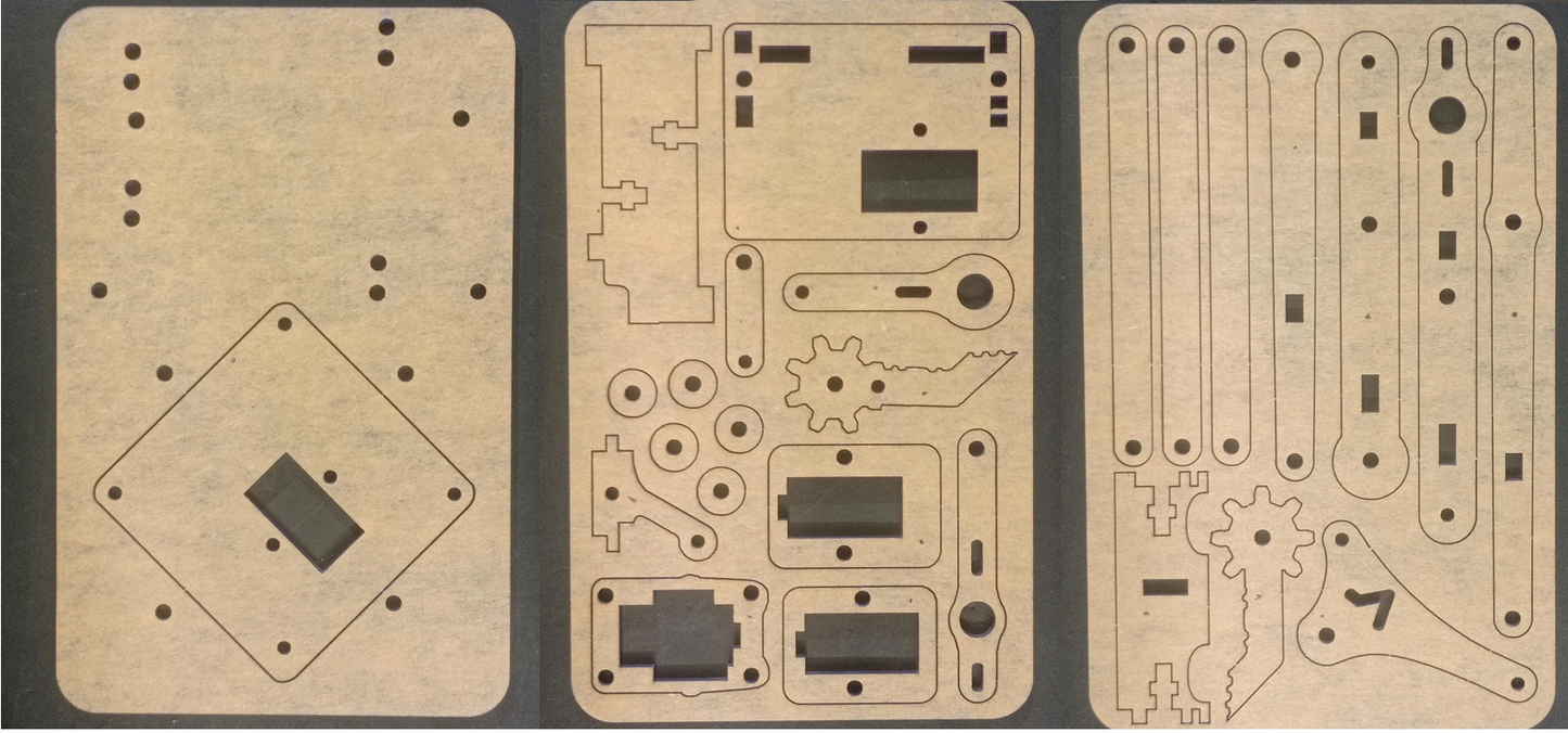 DIY Robotic Arm Acrylic Without Servo