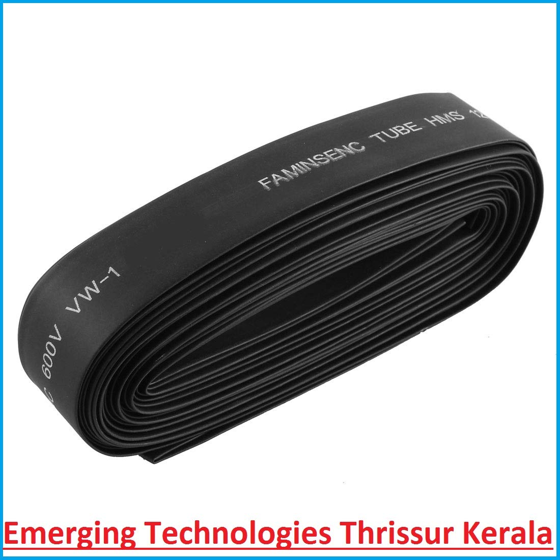 BLACK 8mm Heat Shrink Tube SLEEVE ET2006