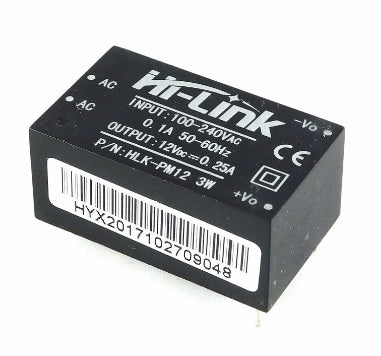 HLK-PM12 HI LINK 12V 3W 0.25A SMPS Module PM12 ET5277