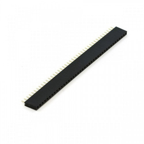 40 Pin 2.54mm Female Header flow solder 1x40 straight bergstrip ET8132